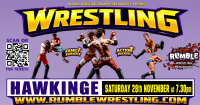 Rumble wrestling comes to Hawkinge